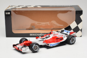 Toyota TF105 #16 J. Trulli Panasonic Toyota Racing 2005 Minichamps 1:18 100050016 Metal - imaginea 7 din 7