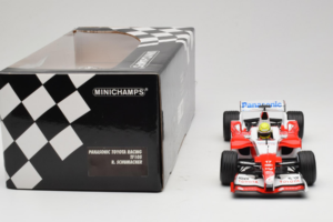 Toyota TF105 #17 R. Schumacher Panasonic Toyota Racing 2005 Minichamps 1:18 100050017 Metal - imaginea 6 din 7