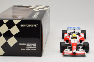 Toyota TF105 #17 R. Schumacher Panasonic Toyota Racing Showcar 2005 Minichamps 1:18 100050087 Metal - imaginea 6 din 7