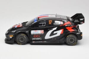 Toyota Yaris Rally1 WRC #17 S. Ogier / V. Landais Rally Croatia 2024 IXO 1:18 18RMC202 Metal - imaginea 3 din 6