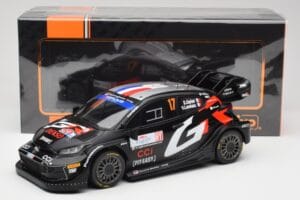 Toyota Yaris Rally1 WRC #17 S. Ogier / V. Landais Rally Croatia 2024 IXO 1:18 18RMC202 Metal - imaginea 6 din 6