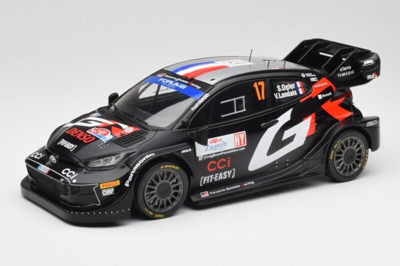 Toyota Yaris Rally1 WRC #17 S. Ogier / V. Landais Rally Croatia 2024 IXO 1:18 18RMC202 Metal