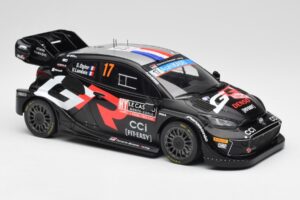 Toyota GR Yaris Rally1 #17 S. Ogier / V. Landais Rally Monte Carlo 2024 IXO 1:18 18RMC196 Metal - imaginea 4 din 6