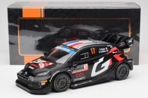 Toyota GR Yaris Rally1 #17 S. Ogier / V. Landais Rally Monte Carlo 2024 IXO 1:18 18RMC196 Metal - imaginea 6 din 6