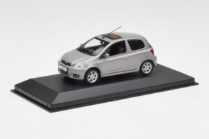 Toyota Yaris XP10 TS Gri Minichamps 1:43 TOYOTA007 Metal - imaginea 3 din 3