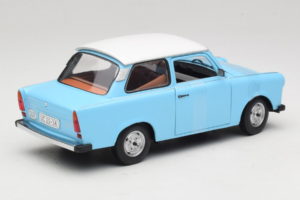 Trabant 601 Deluxe Albastru Alb Sun Star 1:18 4286 Metal - imaginea 2 din 6