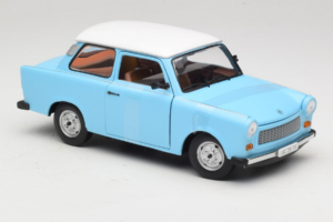 Trabant 601 Deluxe Albastru Alb Sun Star 1:18 4286 Metal - imaginea 4 din 6