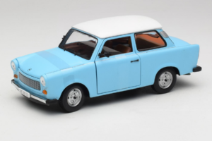 Trabant 601 Deluxe Albastru Alb Sun Star 1:18 4286 Metal