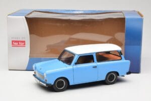 Trabant 601 Break Albastru Sun Star 1:18 4272 Metal - imaginea 8 din 8