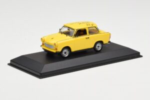 Trabant 601S Galben 1st EP Sample Minichamps 1:43 400014001 Metal - imaginea 2 din 4