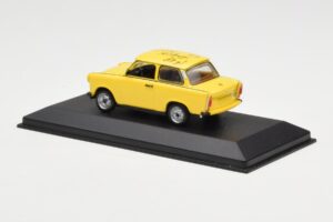 Trabant 601S Galben 1st EP Sample Minichamps 1:43 400014001 Metal - imaginea 3 din 4