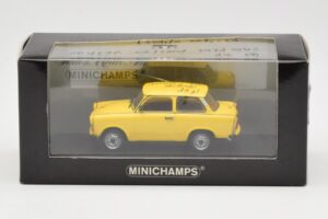 Trabant 601S Galben 1st EP Sample Minichamps 1:43 400014001 Metal - imaginea 4 din 4