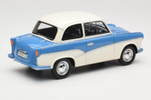 Trabant P50 Albastru Deschis Crem BoS Models 1:18 BOS035 Rășină - imaginea 2 din 6