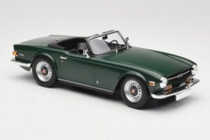 Triumph TR6 PI Verde Închis Minichamps 1:18 155132030 Metal - imaginea 4 din 6