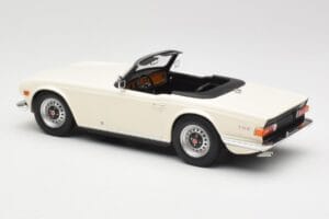 Triumph TR6 PI Alb Minichamps 1:18 155132035 Metal - imaginea 5 din 6