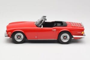 Triumph TR6 PI Roșu Minichamps 1:18 155132031 Metal - imaginea 3 din 6