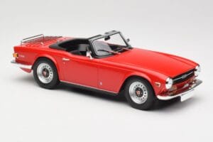 Triumph TR6 PI Roșu Minichamps 1:18 155132031 Metal - imaginea 4 din 6