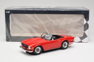 Triumph TR6 PI Roșu Minichamps 1:18 155132031 Metal - imaginea 6 din 6