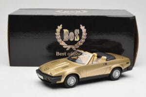Triumph TR7 DHC Auriu BoS Models 1:18 BOS221 Rășină - imaginea 6 din 6