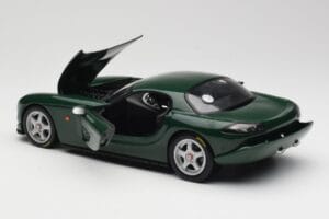 TVR Speed 12 Verde Închis Hot Wheels 1:18 50429 Metal - imaginea 5 din 8