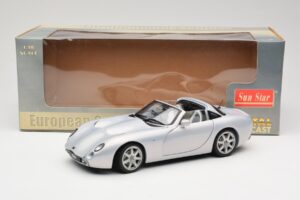 TVR Tuscan Mk2 Argintiu Sun Star 1:18 4462 Metal - imaginea 8 din 8