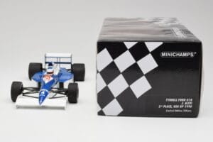 Tyrrell Ford 018 #4 J. Alesi 2nd Place USA GP 1990 Minichamps 1:18 110900004 Metal - imaginea 6 din 6