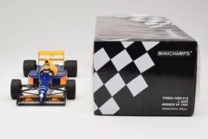 Tyrrell Ford 018 #4 J. Alesi Japanese GP 1989 Minichamps 1:18 110891504 Metal - imaginea 6 din 6