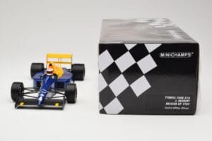 Tyrrell Ford 018 #4 J. Herbert Belgian GP 1989 Minichamps 1:18 110891104 Metal - imaginea 6 din 6