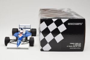Tyrrell Ford 018 #4 S. Nakajima 6th Place USA GP 1990 Minichamps 1:18 110900003 Metal - imaginea 6 din 6