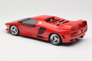 Vector M12 Roșu BoS Models 1:18 BOS377 Rășină - imaginea 5 din 6
