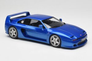 Venturi 400 GT Phase 2 Blue Atlantique Otto 1:18 OT1088 Rășină - imaginea 4 din 6