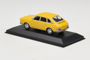 Volkswagen 411 Galben Minichamps 1:43 VW005 Metal - imaginea 3 din 4