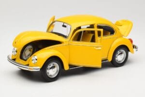 Volkswagen Beetle 1200 Galben Minichamps 1:18 150057106 Metal - imaginea 2 din 8