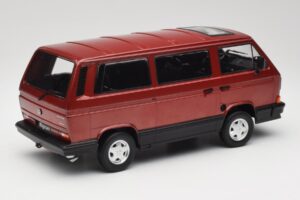 Volkswagen Bus T3 Multivan Magnum Mars Red Metallic KK-Scale 1:18 KKDC180991 Metal - imaginea 2 din 6