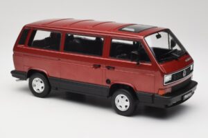 Volkswagen Bus T3 Multivan Magnum Mars Red Metallic KK-Scale 1:18 KKDC180991 Metal - imaginea 4 din 6