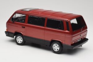 Volkswagen Bus T3 Multivan Magnum Mars Red Metallic KK-Scale 1:18 KKDC180991 Metal - imaginea 5 din 6