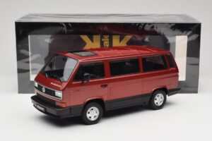 Volkswagen Bus T3 Multivan Magnum Mars Red Metallic KK-Scale 1:18 KKDC180991 Metal - imaginea 6 din 6
