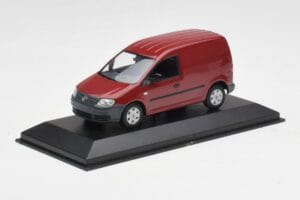 Volkswagen Caddy 2K Roșu Închis Minichamps 1:43 CADDY004 Metal - imaginea 2 din 4