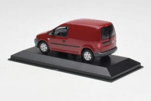 Volkswagen Caddy 2K Roșu Închis Minichamps 1:43 CADDY004 Metal - imaginea 3 din 4