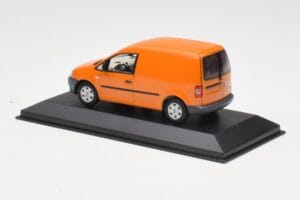 Volkswagen Caddy 2K Portocaliu Minichamps 1:43 CADDY005 Metal - imaginea 3 din 4
