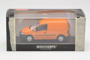 Volkswagen Caddy 2K Portocaliu Minichamps 1:43 CADDY005 Metal - imaginea 4 din 4
