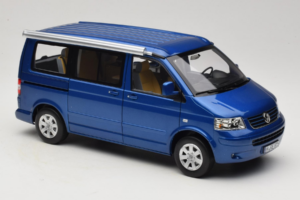 Volkswagen California T4 Ravenna Blue Metallic Norev 1:18 188607 Metal - imaginea 6 din 8