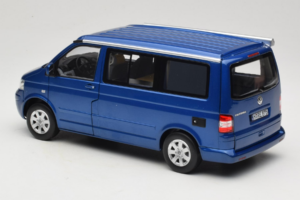 Volkswagen California T4 Ravenna Blue Metallic Norev 1:18 188607 Metal - imaginea 7 din 8