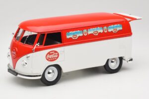 Volkswagen T1 Combi Coca-Cola Solido 1:18 9512 Metal - imaginea 2 din 8
