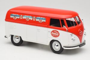 Volkswagen T1 Combi Coca-Cola Solido 1:18 9512 Metal - imaginea 6 din 8
