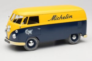 Volkswagen T1 Combi Michelin Negru & Galben Solido 1:18 9406 Metal