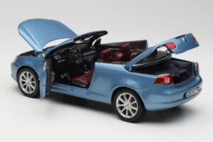 Volkswagen Eos Albastru Norev 1:18 188422 Metal - imaginea 5 din 8