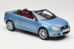 Volkswagen Eos Albastru Norev 1:18 188422 Metal - imaginea 6 din 8