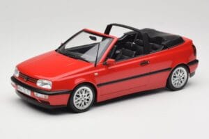 Volkswagen Golf Cabriolet Mk3 Roșu Norev 1:18 188433 Metal