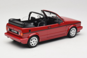 Volkswagen Golf Mk1 Cabriolet Roșu Norev 1:18 188626 Metal - imaginea 2 din 6
